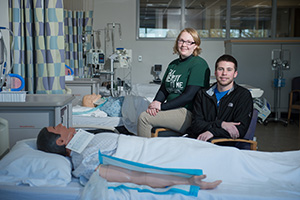 Delta Nursing students